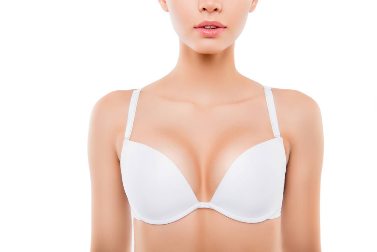 Woman who is ready to start the new year with a breast lift.