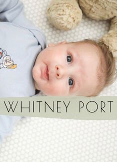 image of baby with text overlay reading "whitney port"